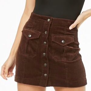 Forever 21 Corduroy Skirt